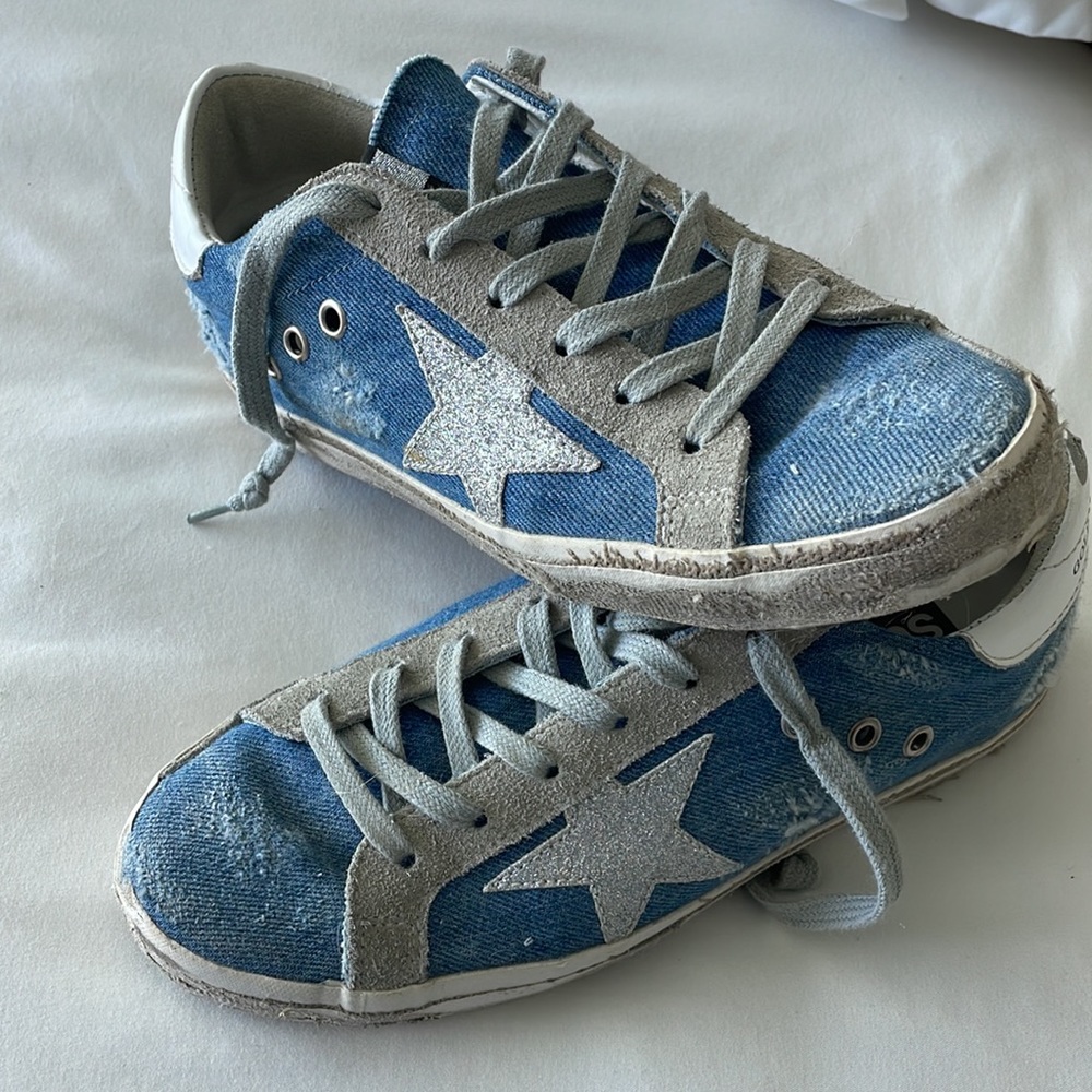 Golden Goose Distressed Denim Size 37